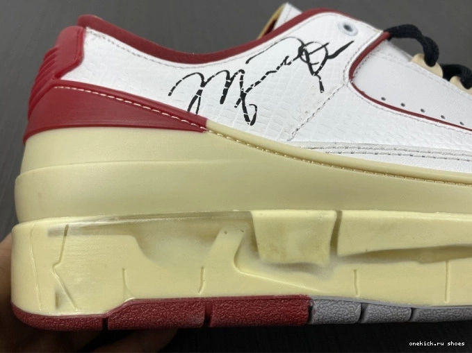 Cheap Red Low DJ4375-106 Off-White SP Jordan White Retro 2 0814